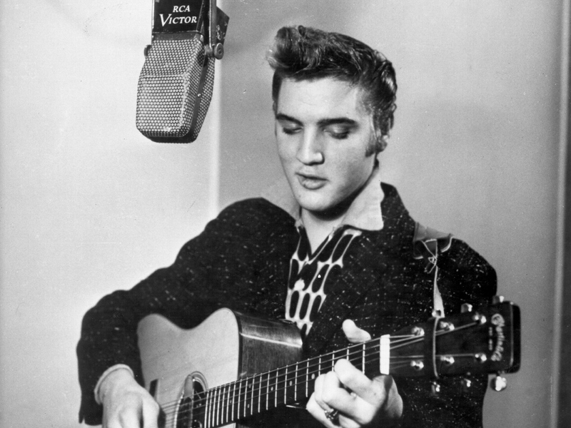 FLASHBACK: ELVIS PRESLEY'S FIRST OFFICIAL RECORDING SESSION