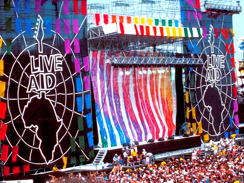 35 YEARS AGO TODAY: 'LIVE AID' CONCERTS RAISE $140 MIL FOR AFRICAN RELIEF