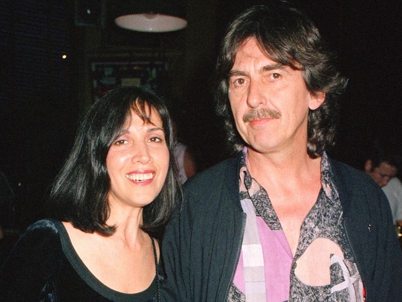 GEORGE HARRISON'S WIDOW HOSPITALIZED FOR COVID