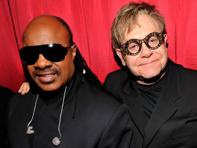 Elton John & Stevie Wonder Release New Video For ‘Finish Line’ Duet ...