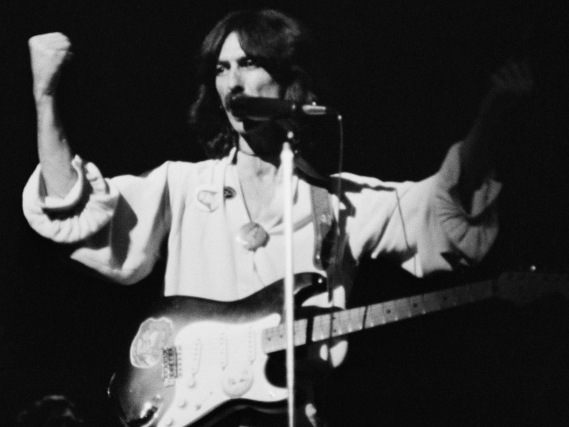 FLASHBACK: GEORGE HARRISON BECOMES THE FIRST SOLO BEATLE TO TOUR AMERICA